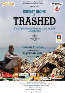 Locandina del film documentario "Trashed"